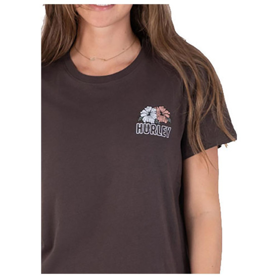 Hurley Γυναικεία κοντομάνικη μπλούζα Merie Three Relaxed Girlfriend Tee